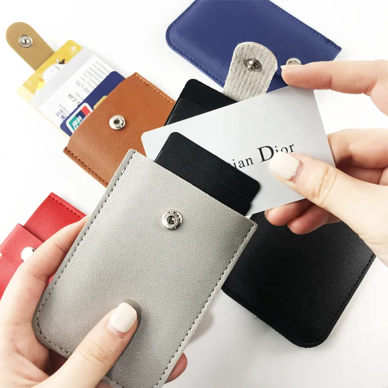 Leather Card Organizer(Pack of 3)