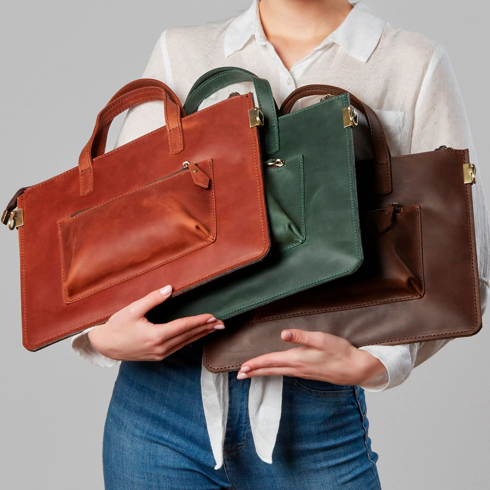 Leather Laptop Case