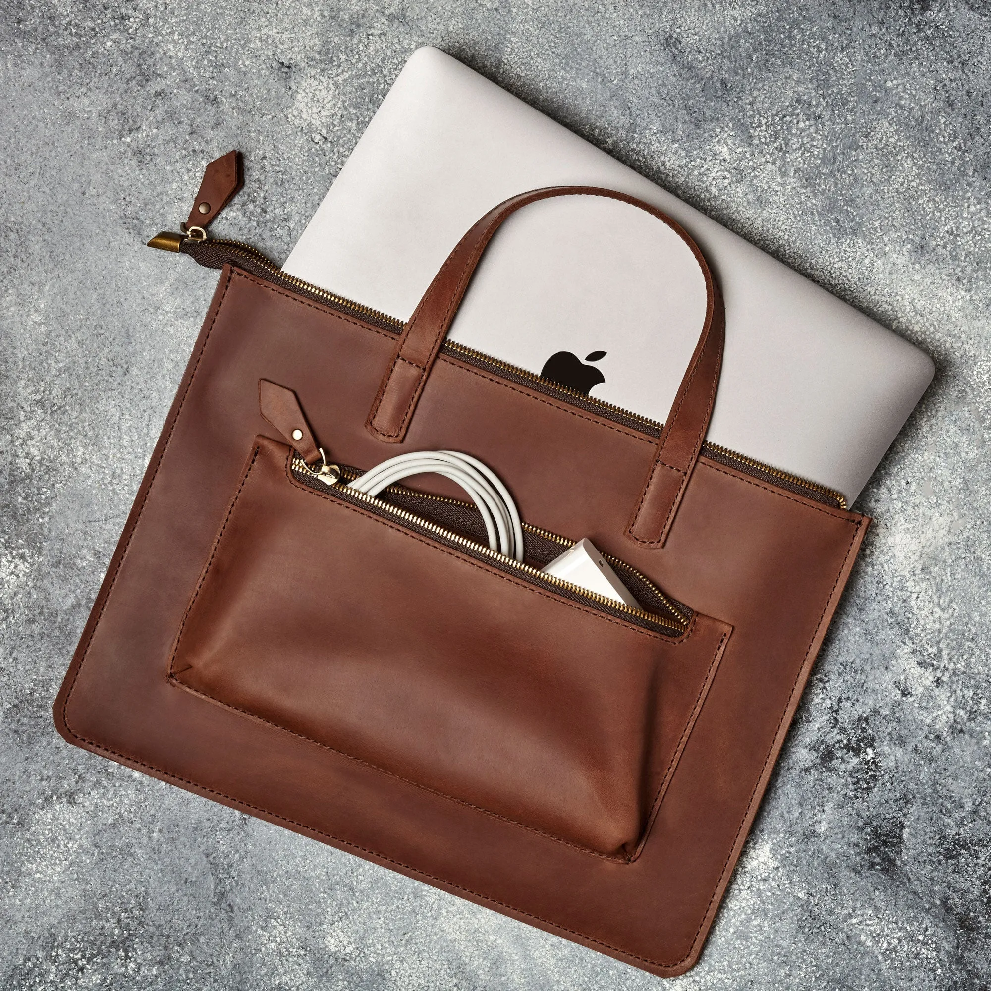 Leather Laptop Case