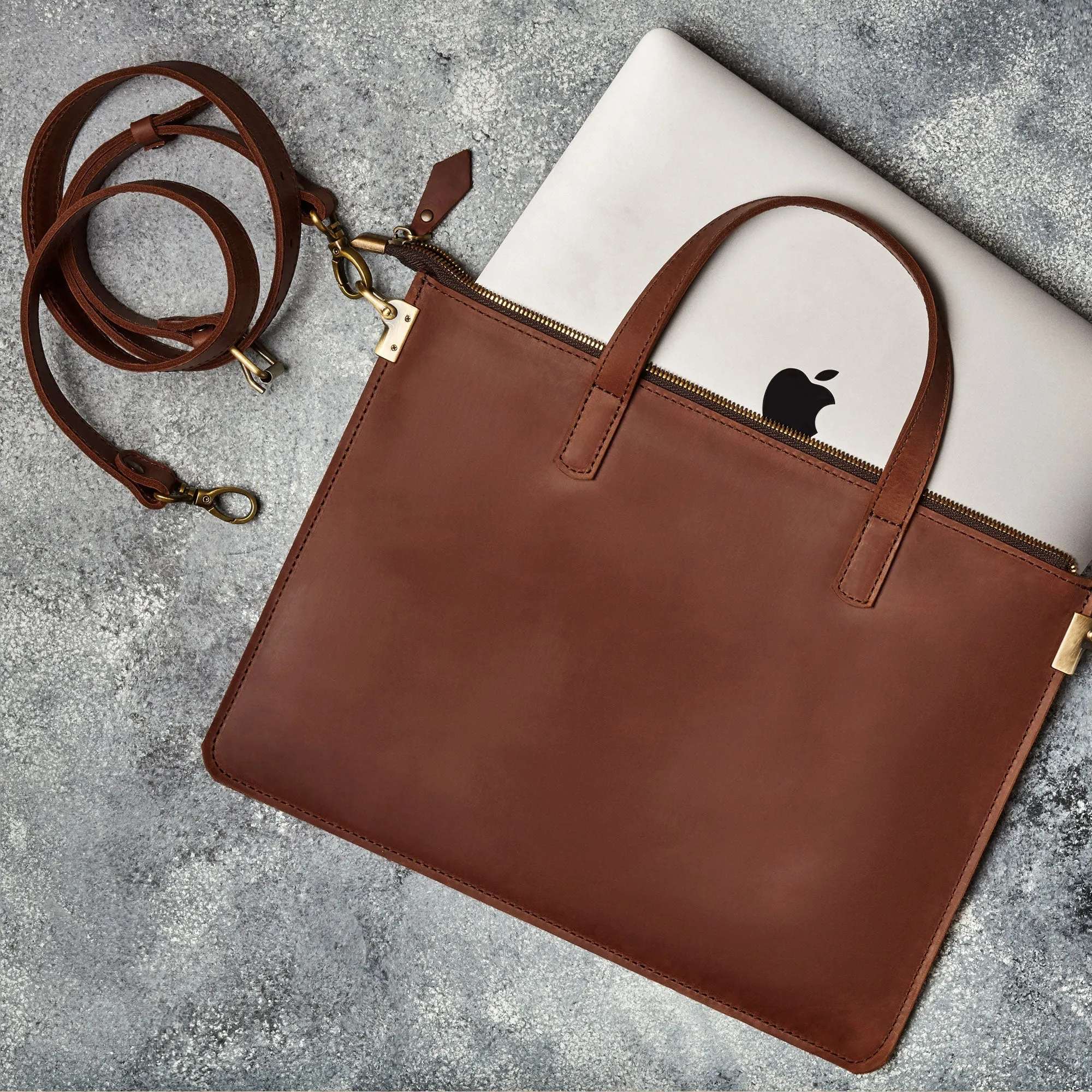 Leather Laptop Case