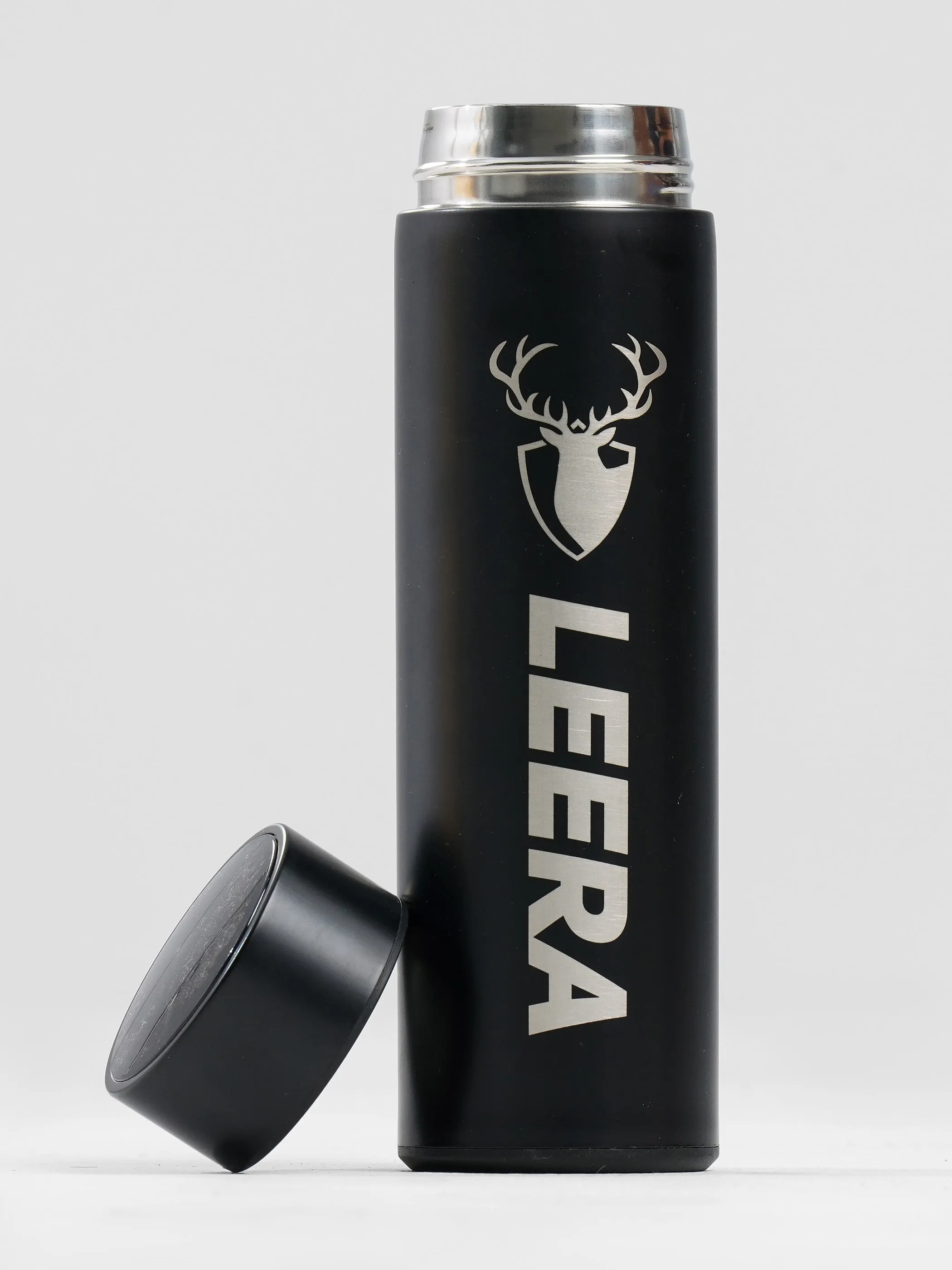 Leera Black thermal insulation Water Bottle