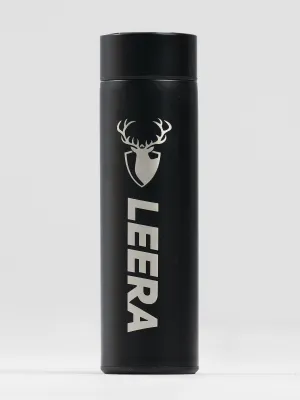 Leera Black thermal insulation Water Bottle