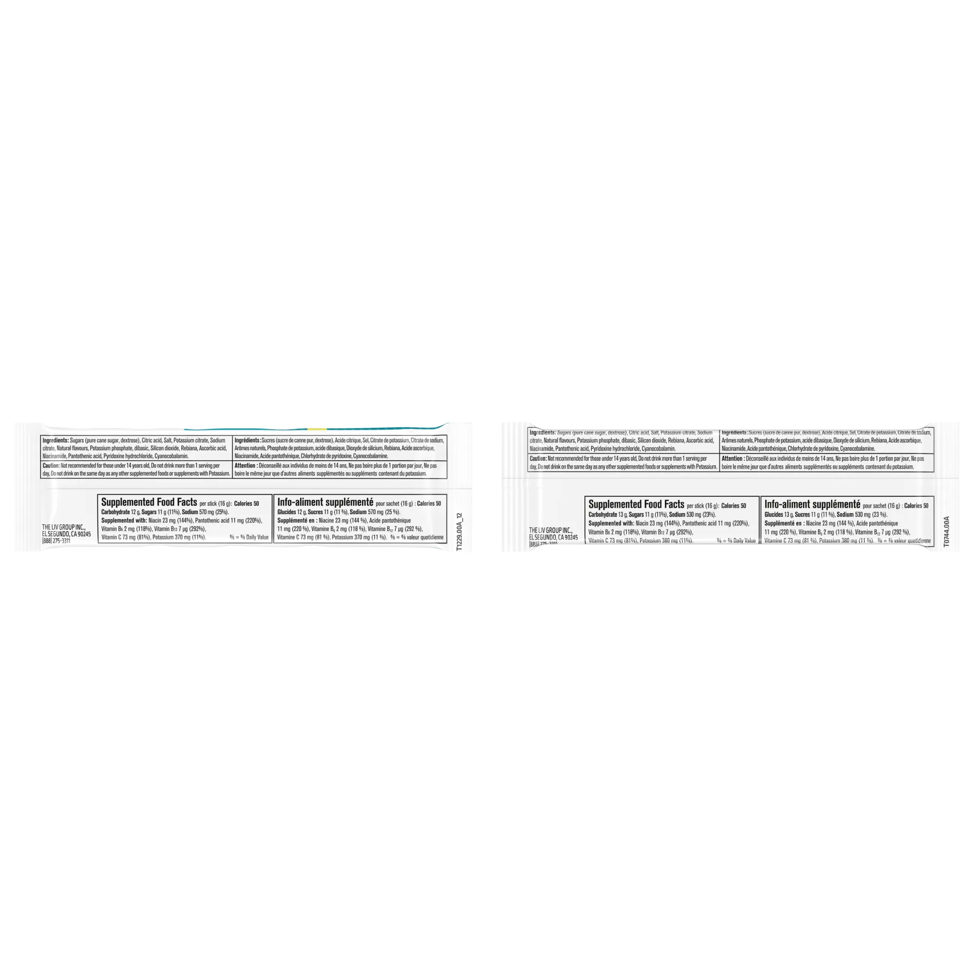 Liquid I.V. Bachelorette and Bachelor Pack (Lemon Lime & Strawberry Bundle)