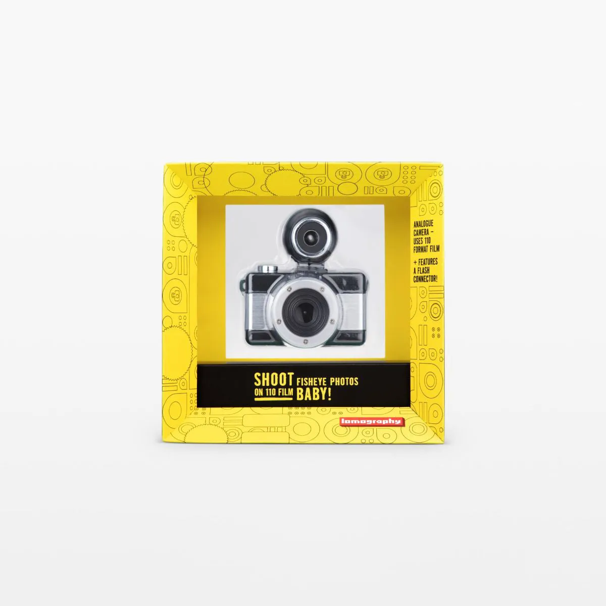 Lomography Fisheye Baby Metal Black (110 Camera)