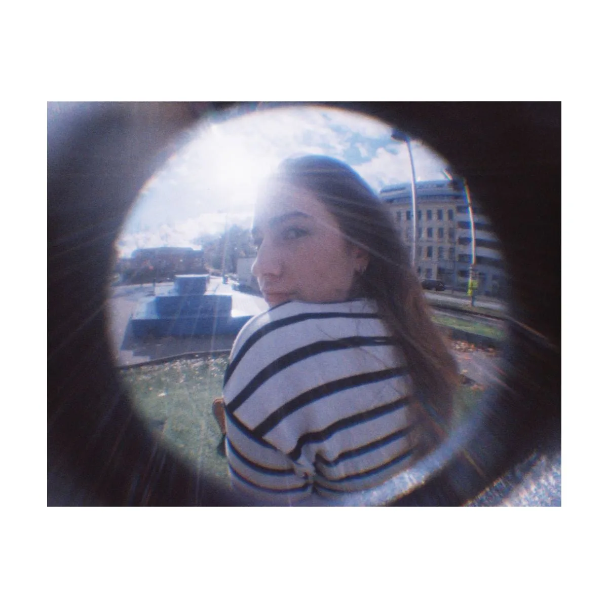 Lomography Fisheye Baby Metal Black (110 Camera)