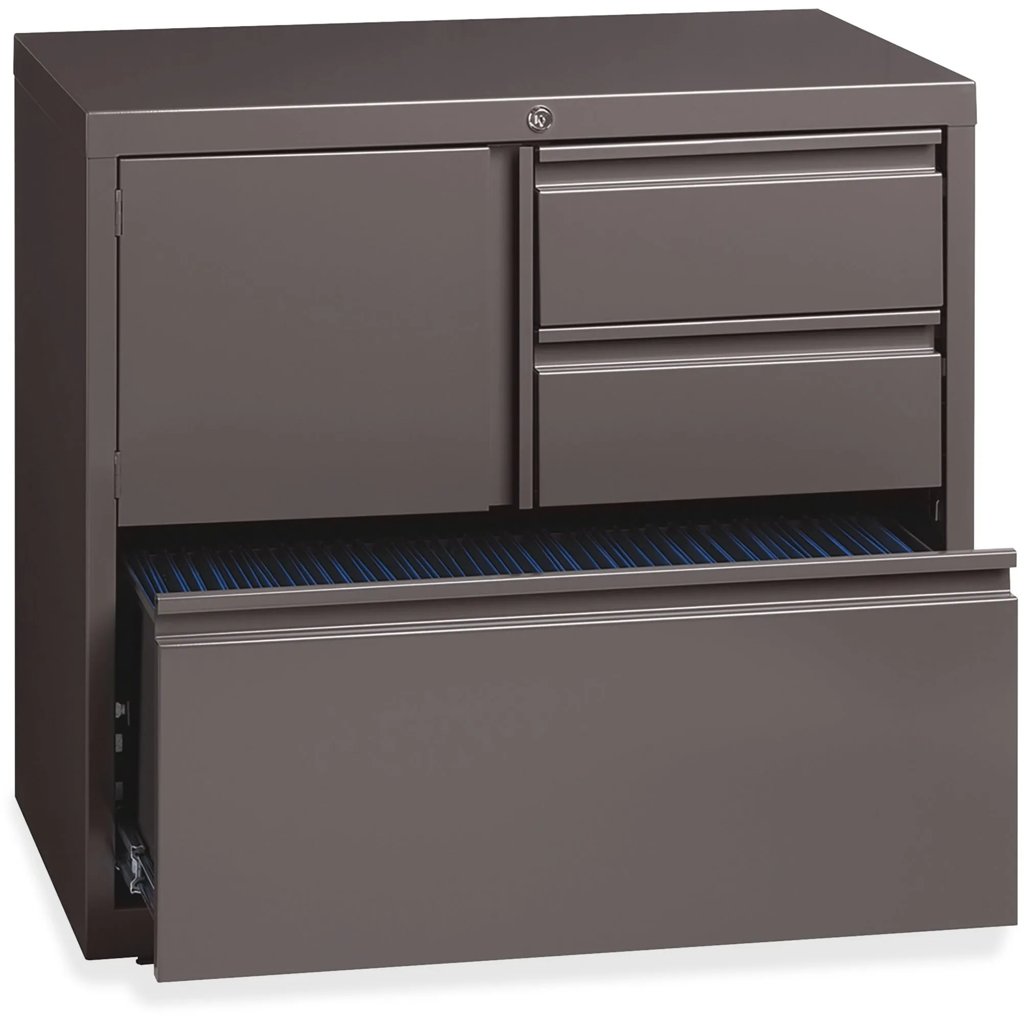 Lorell 30" Personal Storage Center Lateral File