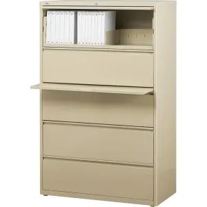 Lorell Lateral File - 5-Drawer