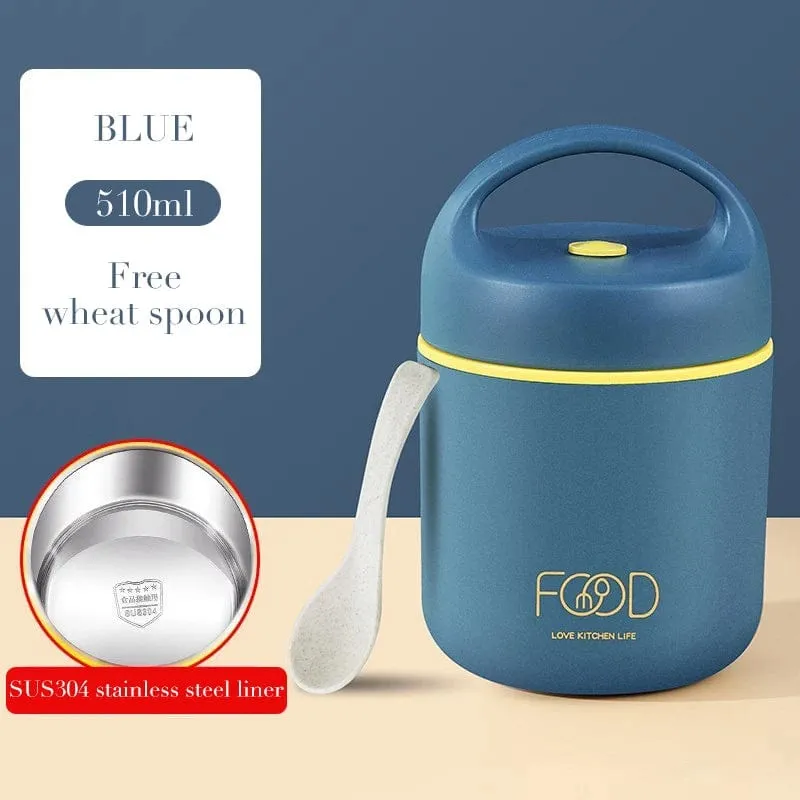 Lunch Boxes Lunch Bag 304 Stainless Steel Lunch Box For Kids Lunch Bags For Children Portable Lunch Box Kids Thermal  Bento Box