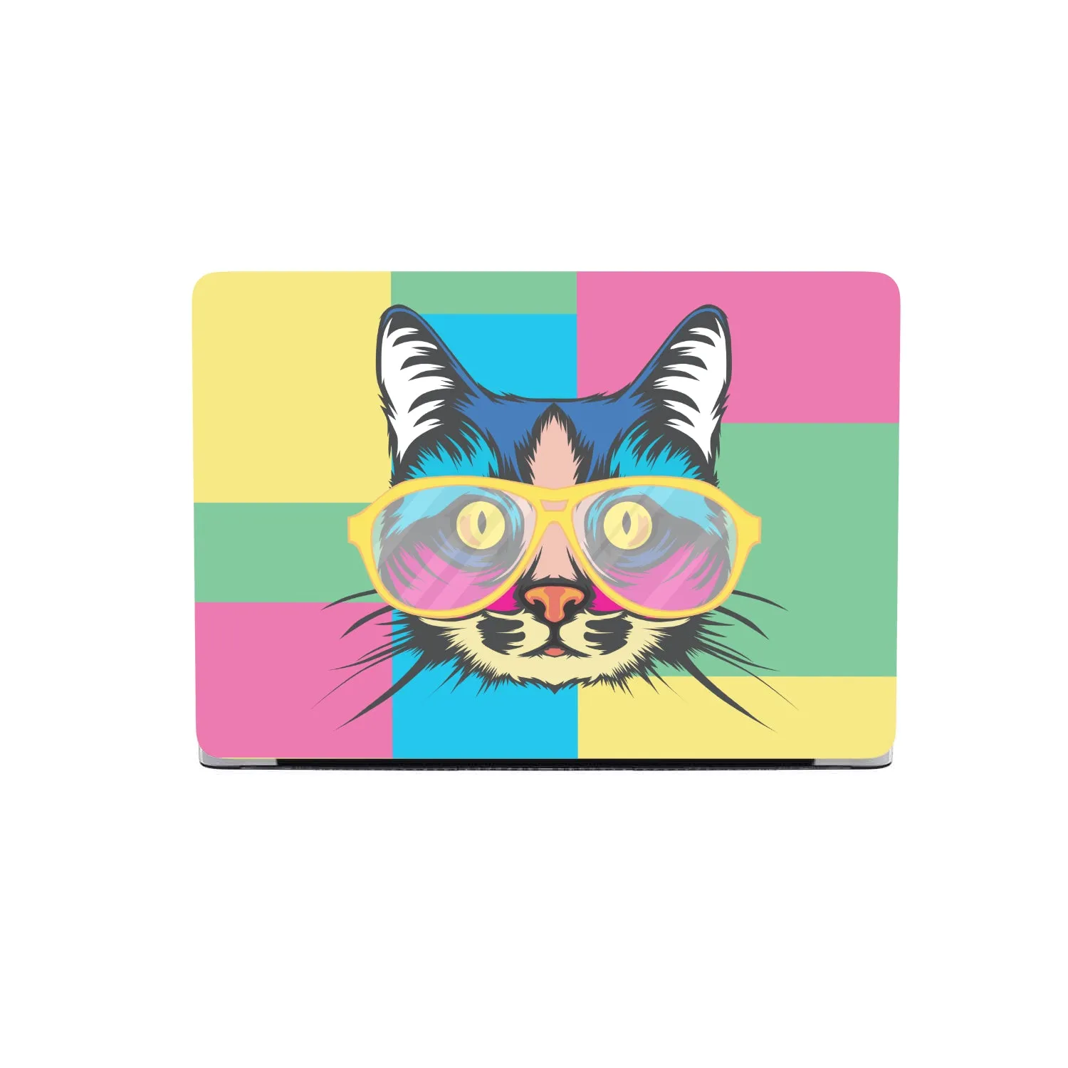 Macbook Hard Shell Case - Cat Pop Art