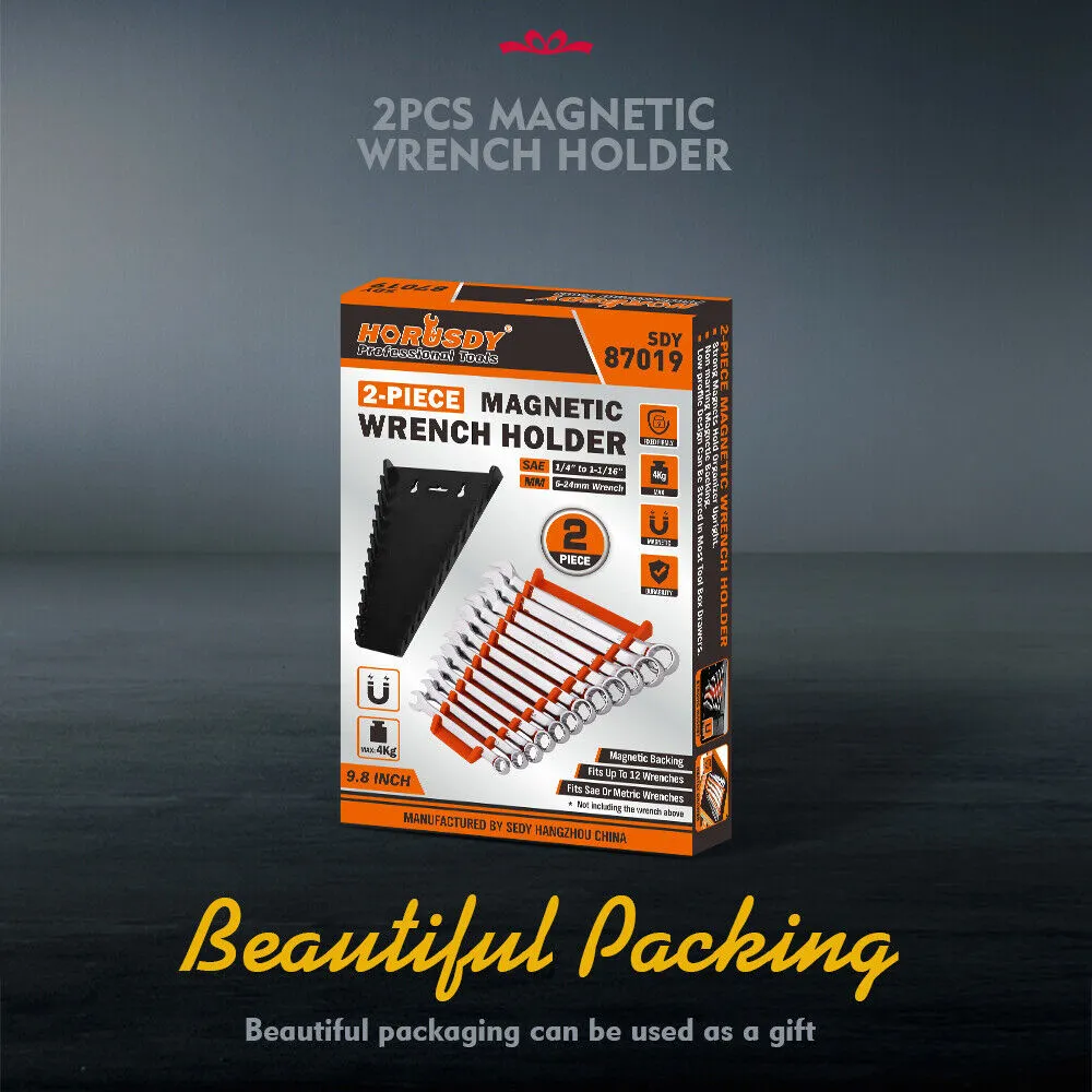 Magnetic Wrench Holder | 2 Piece Set