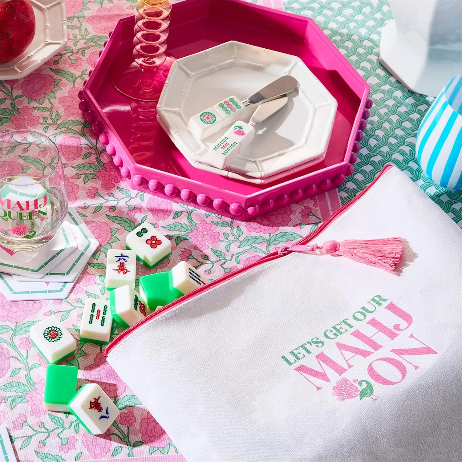 Mahjong storage pouch