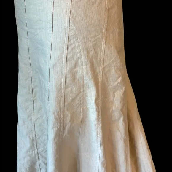 Marc Aurel Beige Full Skirt Size 40/12