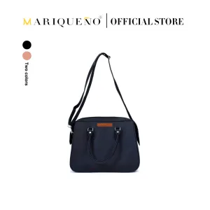 MARGAUX Classic Handbag with Sling in Black