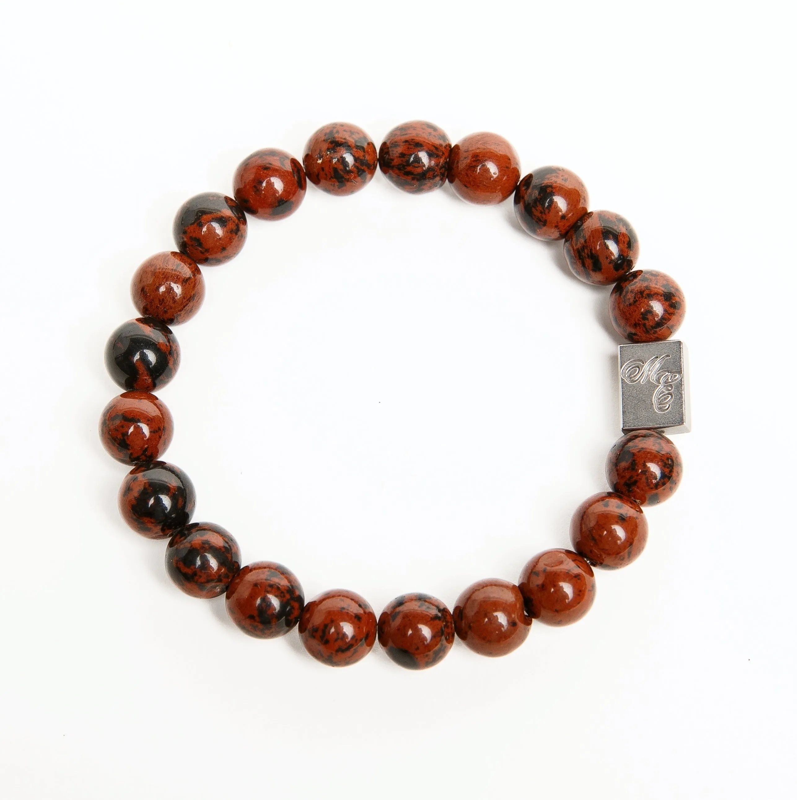 ME™ Basics His & Hers Mahogany Obsidian 2-pc Bracelet Set