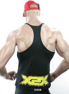 Mens Stringer Tank Top X2X Bodybuilding Wear Gym Workout Clothing NEW USA MADE