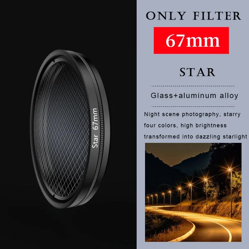 Metal Filter Adapter Lens for iPhone Camera Stabilization