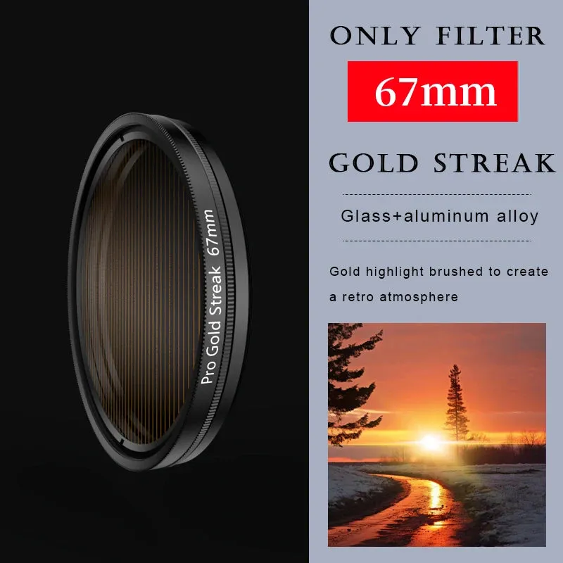 Metal Filter Adapter Lens for iPhone Camera Stabilization