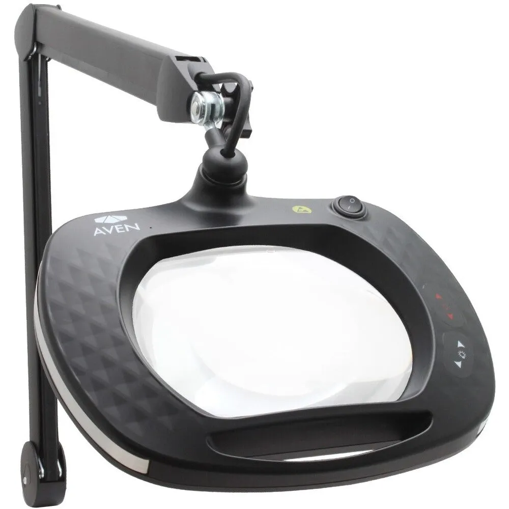 Mighty Vue Inspector 5 Diopter [2.25x] Magnifying Lamp with HD Camera - ESD Safe | View What You See on a Computer Monitor or TV Live! by Aven