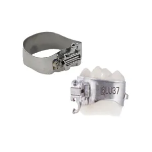 Molar Bands, Pre-welded, Single Convertible, 997362-997371