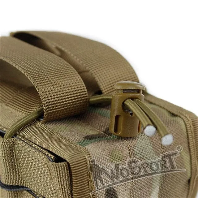 MOLLE Open Double M4 magazine storage bag/Pouch - TAN