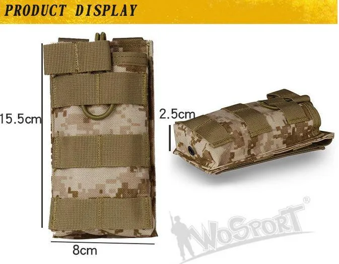 MOLLE Open Single M4 magazine storage bag/Pouch - OD