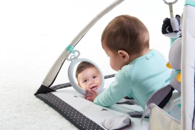 Monochrome Montessori | Modern Baby Activity Gym | Baby Play Mat | Baby Gym