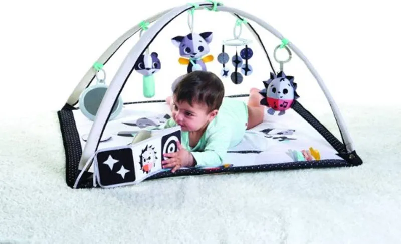 Monochrome Montessori | Modern Baby Activity Gym | Baby Play Mat | Baby Gym