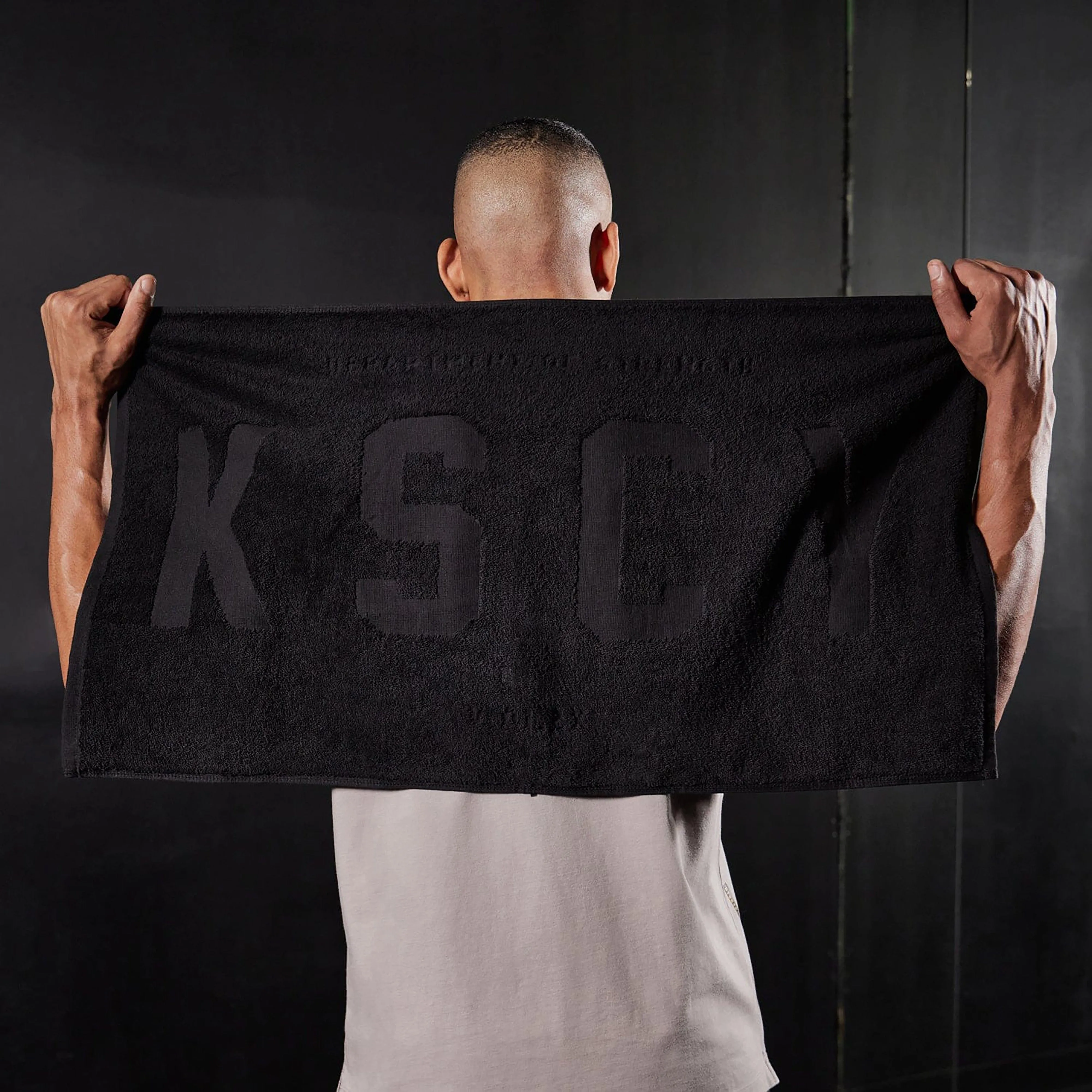 Motion Gym Towel Black