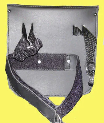 MOTORCYCLE MOTORBIKE 2 STRAP STUDDED SMALL SISSY BAR TRAVEL BAG NEW