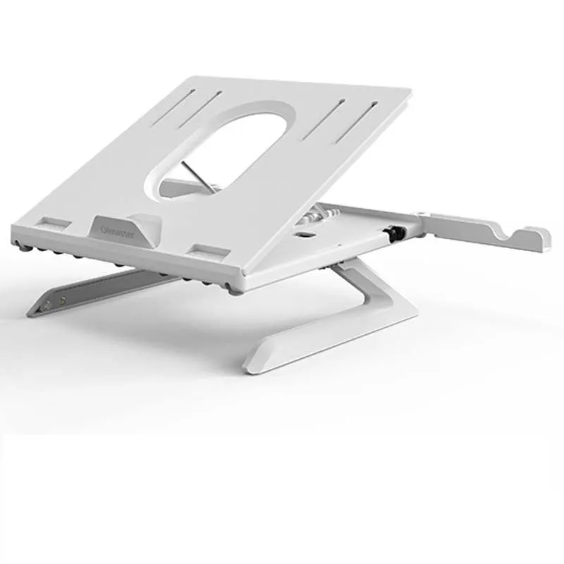 Multifunctional Folding Laptop Stand: Portable, Adjustable, Aluminum Alloy Base