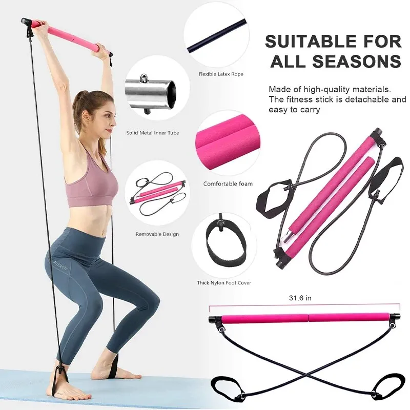 Multifunctional Pilates Bar Combination Fitness Bar Yoga