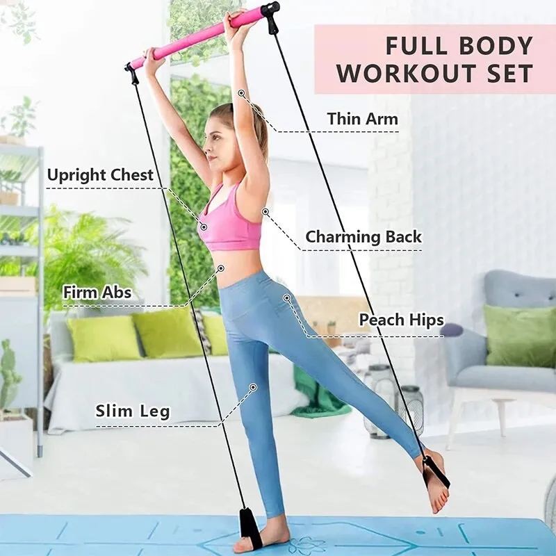 Multifunctional Pilates Bar Combination Fitness Bar Yoga