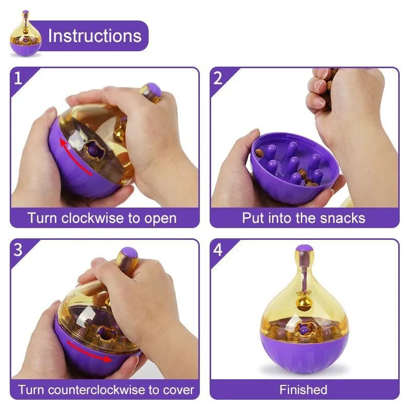 Multifunctional Tumbler Teaser Cat Toy