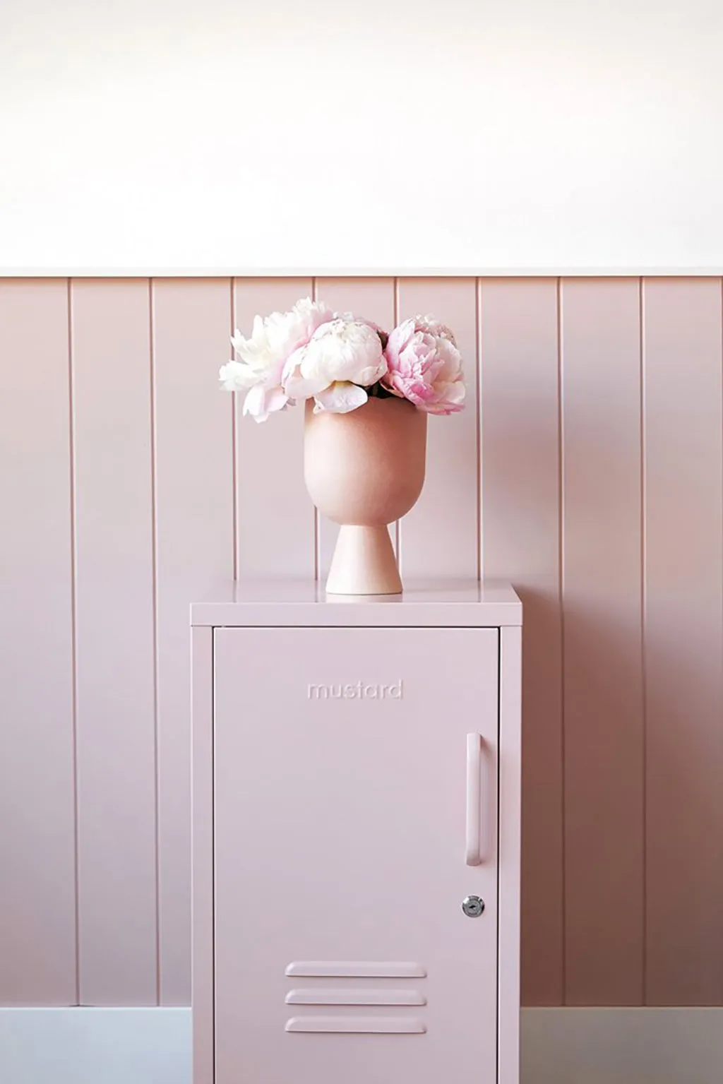 Mustard Made Shorty Locker - Blush - Left Opening
