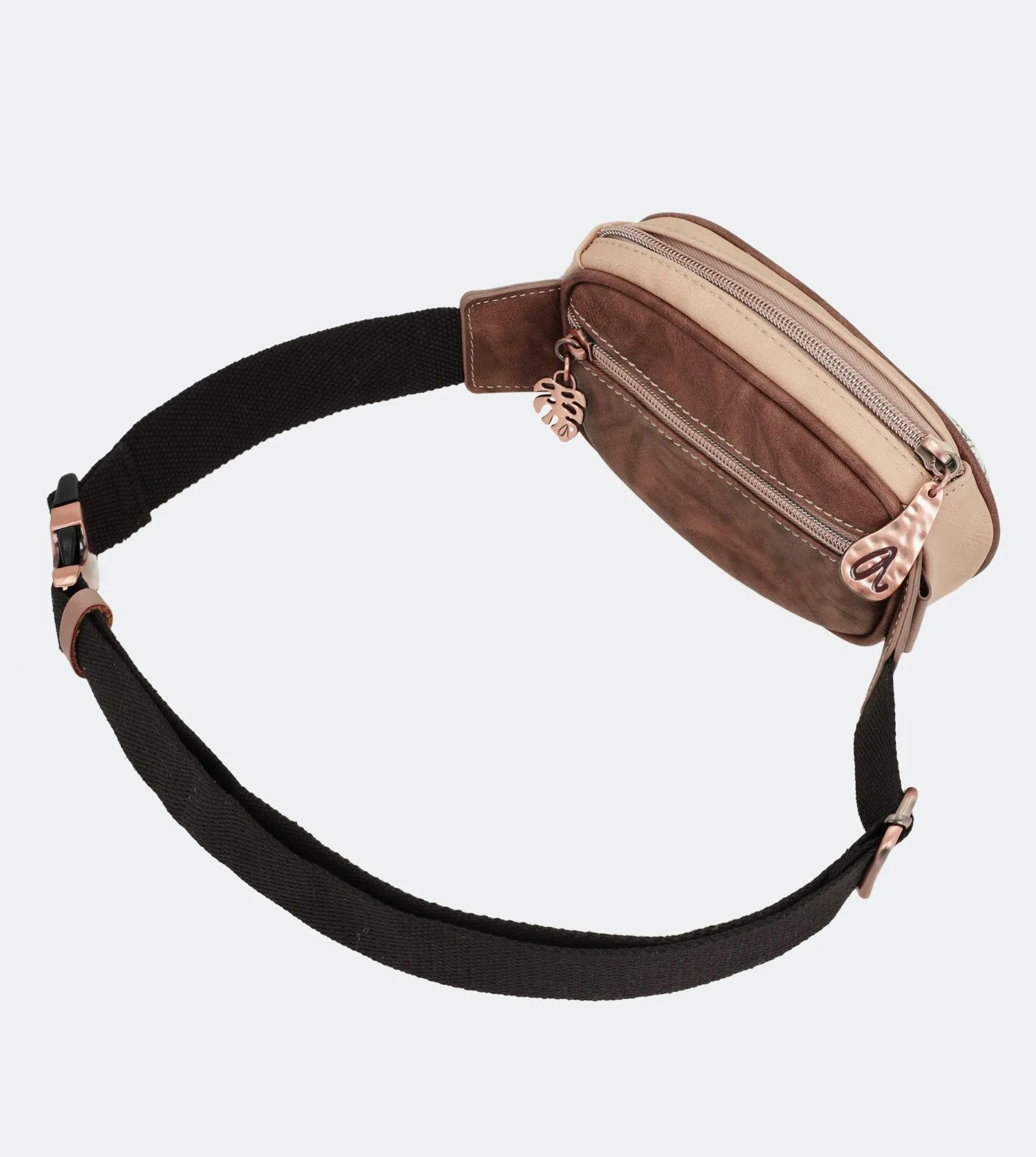 Natural printed bumbag