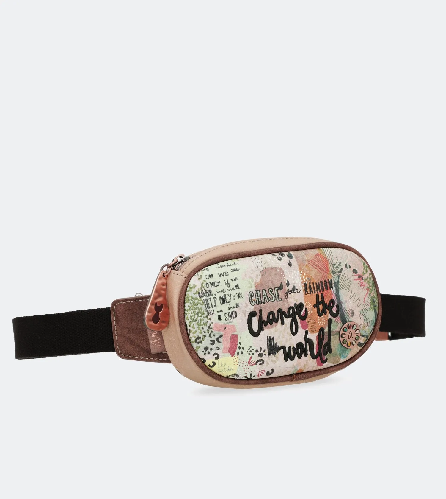 Natural printed bumbag