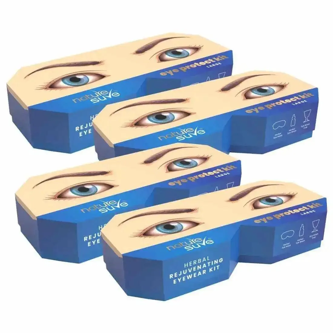 Nature Sure Herbal Eye Protect Kit for Men, Women, Teens and Kids