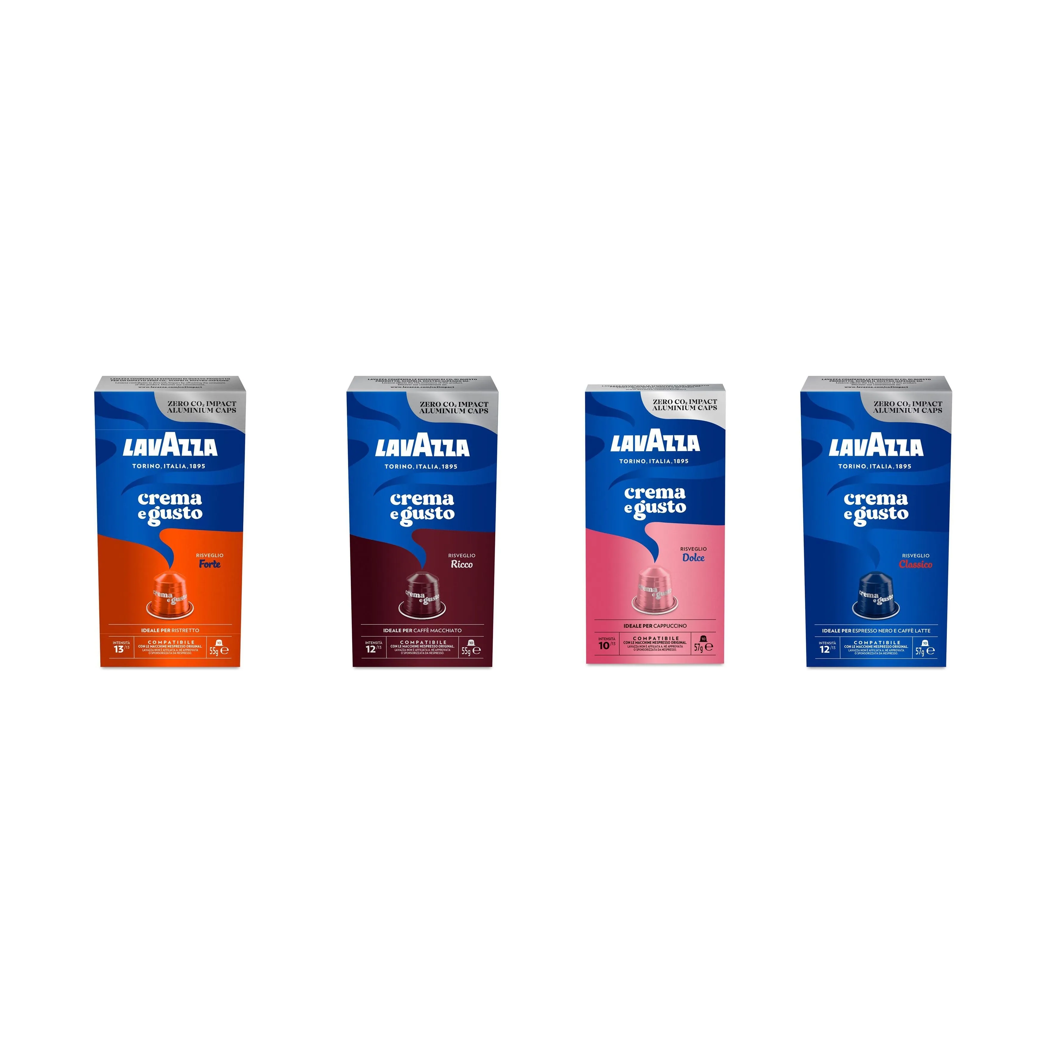 Nespresso Compatible Lavazza CREMA E GUSTO BUNDLE - 40 Coffee Capsules