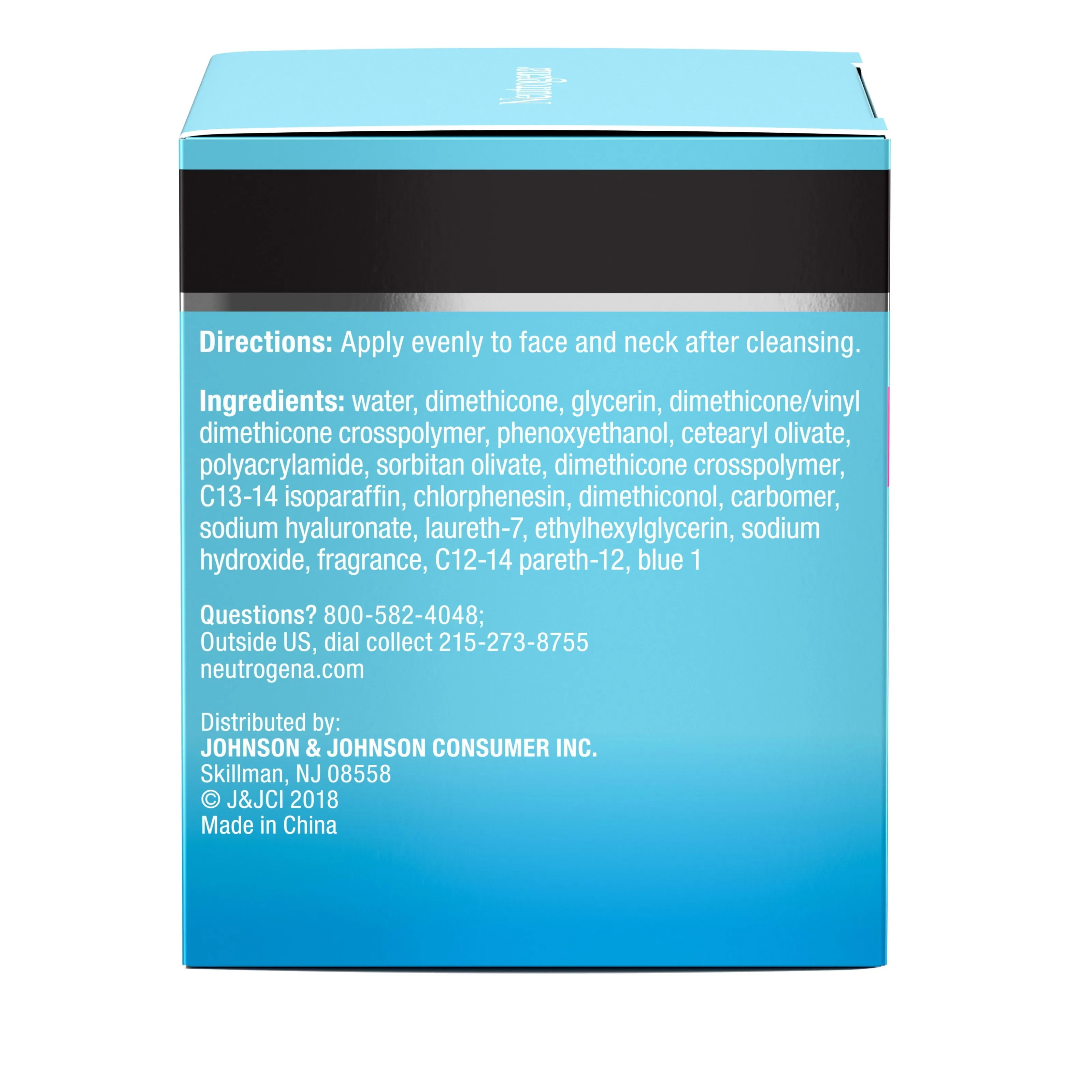 Neutrogena Hydro Boost Hyaluronic Acid Face Moisturizer for Dry Skin, 0.5 oz