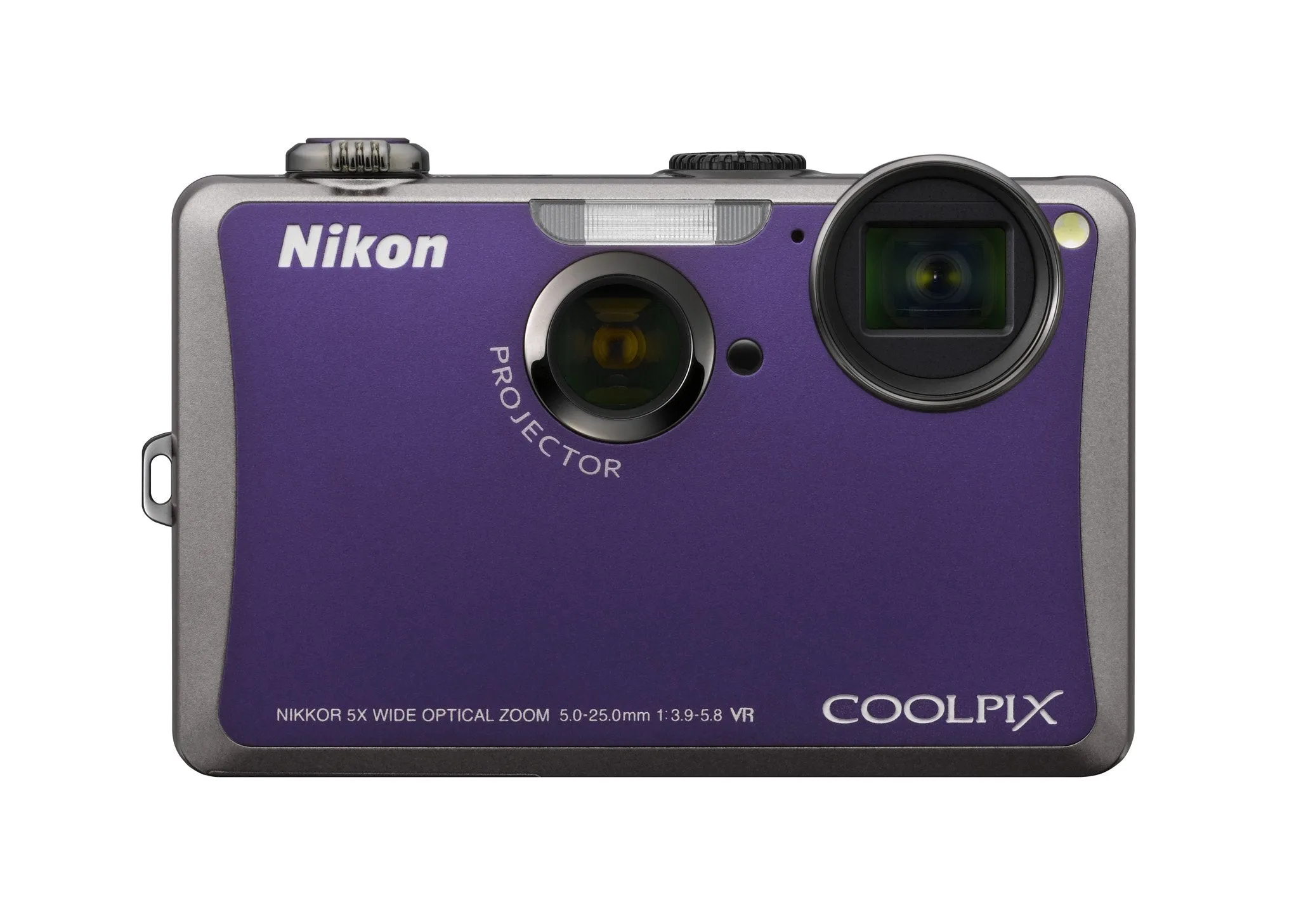 Nikon Coolpix S1100pj Digital Camera (Violet)