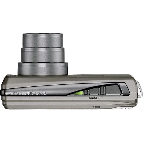 Nikon Coolpix S700 Digital Camera (Silver) Open box