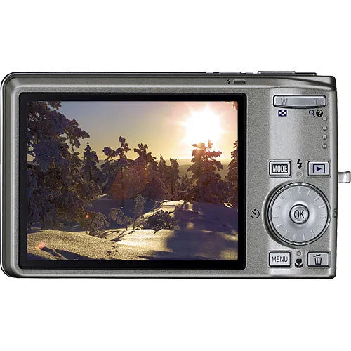 Nikon Coolpix S700 Digital Camera (Silver) Open box