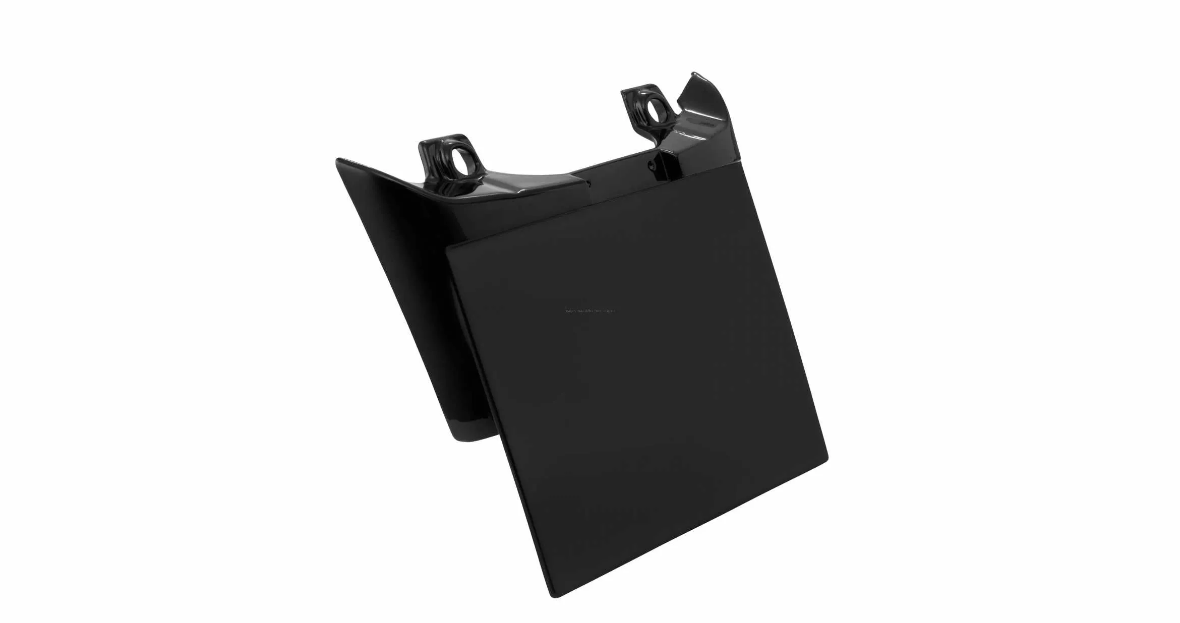 Number Plate Holder Gloss Black | Vespa GTS/GTS Super 125/300cc (`23-)