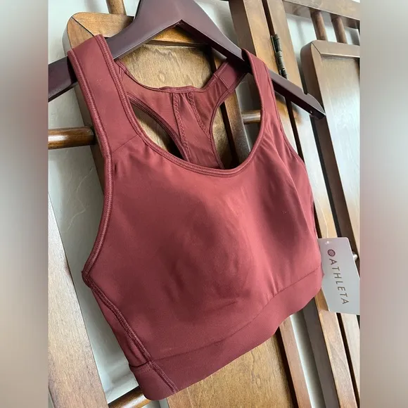 NWT Athleta Hustle Bra Supersonic