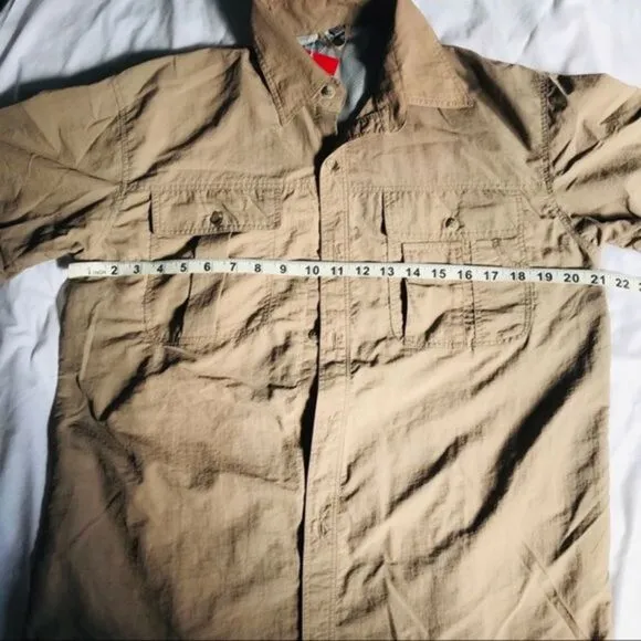 NWT Convertible Khaki Raincoat with Detachable Sleeves