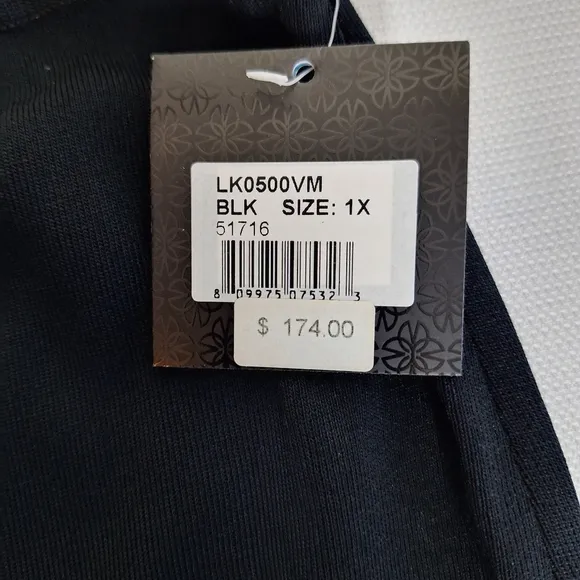 Nwt Ming Wang plus-size&quot;The Ruffled Boss&quot;Quite luxury,office core pull-on skirt.