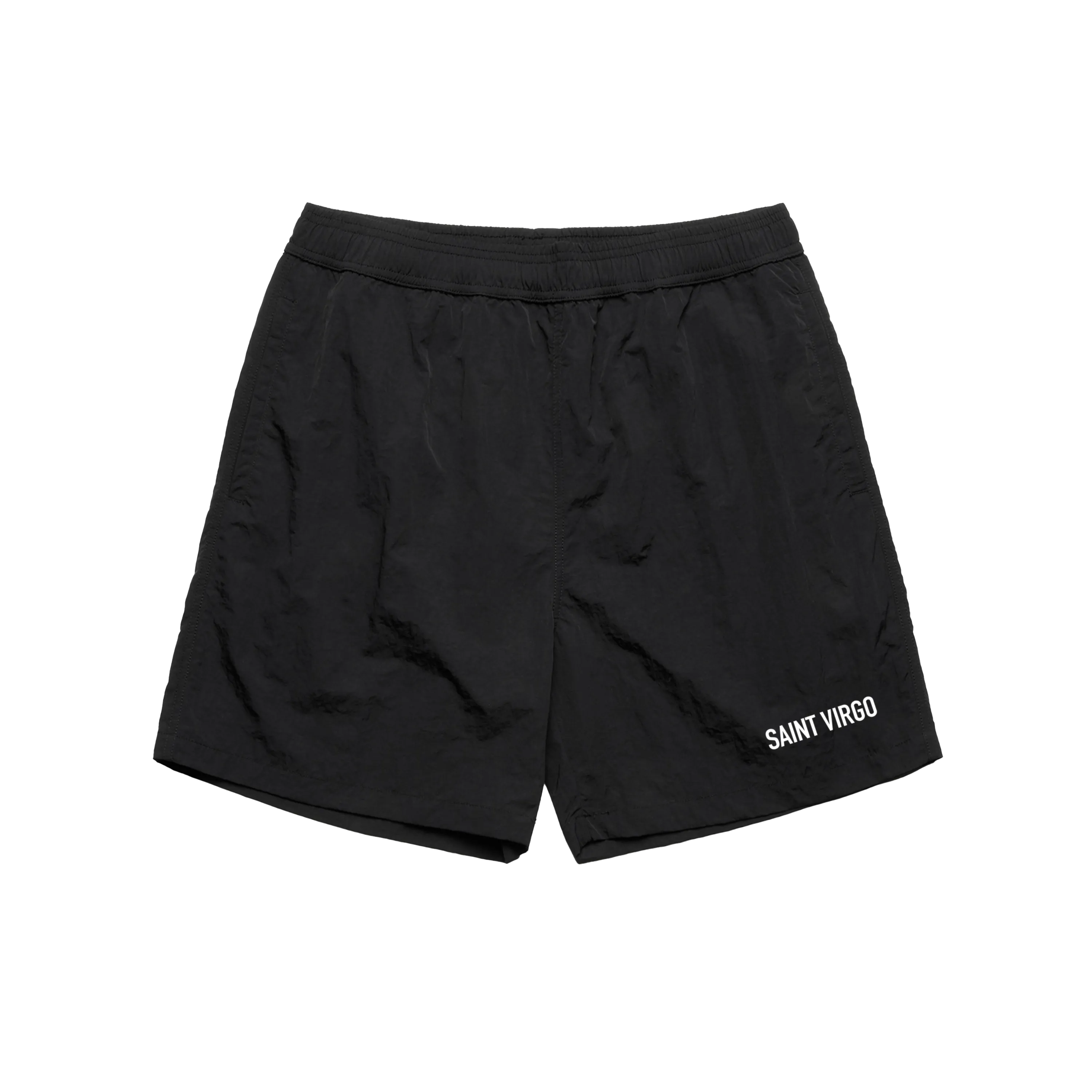 NYLON LOGO | Black/White Shorts