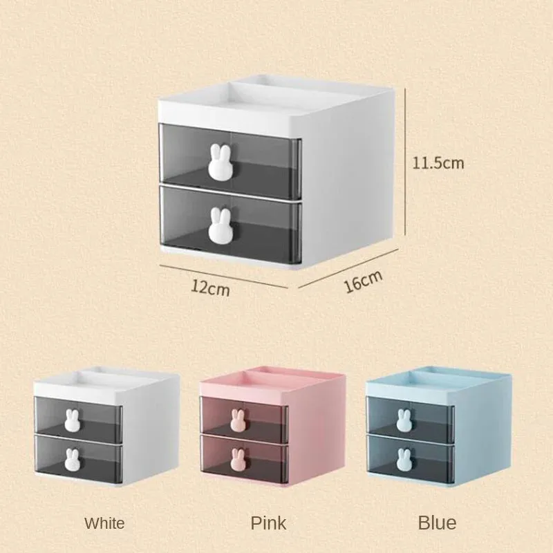 Office Desk with Drawers Pen Holder
