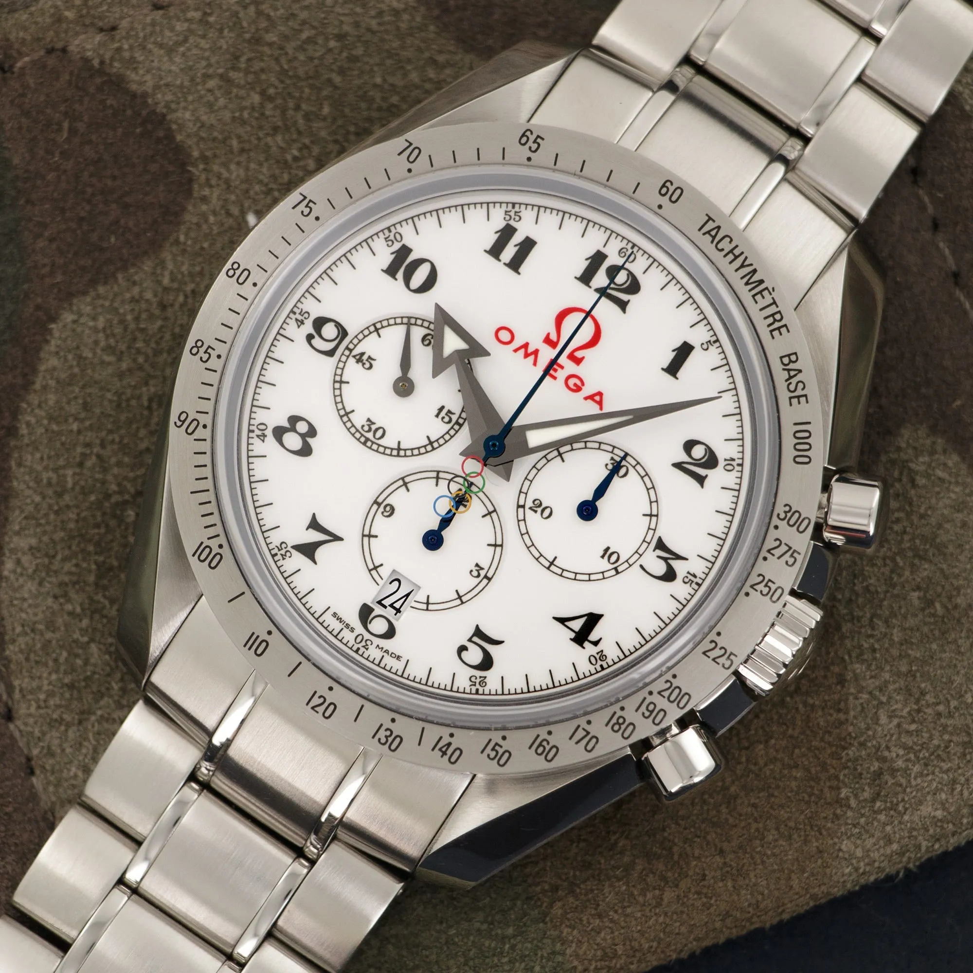Omega Speedmaster Broad Arrow Olympics Edition