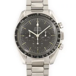 Omega Steel Speedmaster Chronograph Watch Ref. 105.012